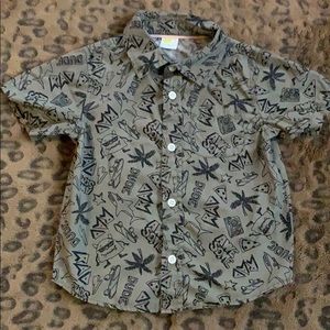 Boys crazy 8 button down